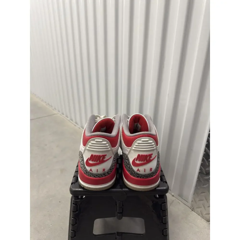 Nike Air Jordan 3 Fire Red White 2022 Size 10.5 Men's - DN3707-160